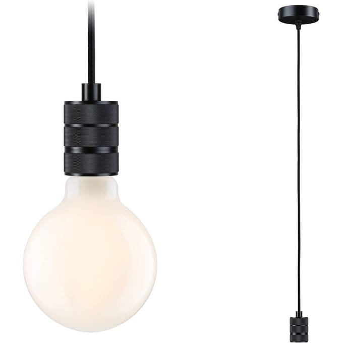 Neordic Hanglamp Tilla E27 max. 60W Zwart dimbaar Metaal