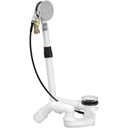 Caribia Multiplex-Trio MT5 bathtub drain, inlet and overflow set, normal length 80725