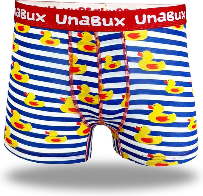 Unabux Boxer BLACK WHITE RABBIT