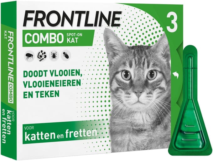 Frontline Combo Kat - 2 x 6 pipetten