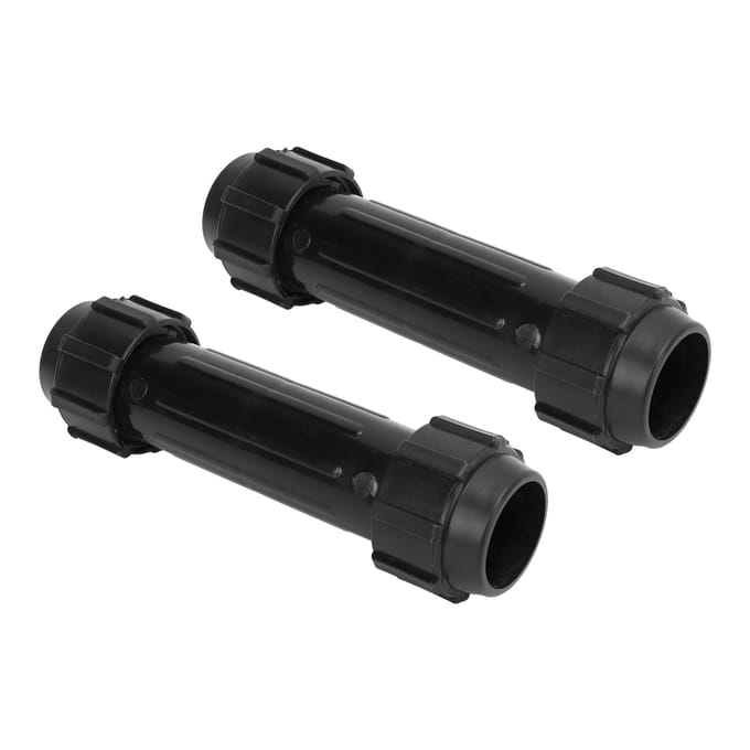 Kajak peddel connector 2 stuks plastic roeiriemen schacht connectoren voor opblaasbare boot stand-up peddel gray