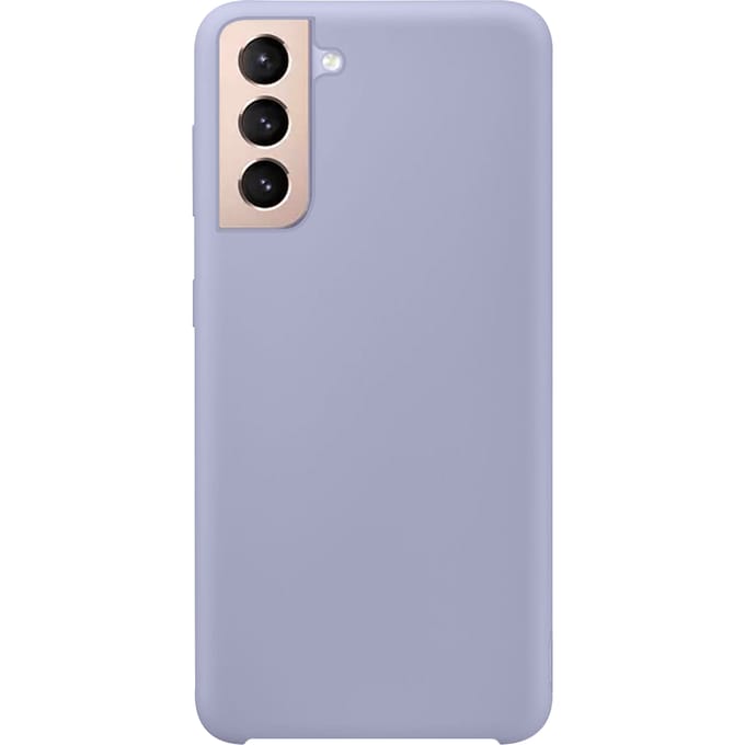 Samsung Galaxy S21 Plus Siliconen Back Cover - Lila