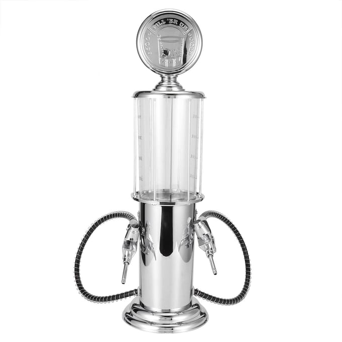 Biertapmachine met 2 spuitmonden Barware Vloeistof Drank Wijn Pomp Container Barbenodigdheden white