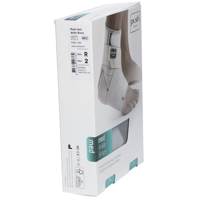Push Med Enkelbrace - Maat: 2 (29-32 cm) - Zijde: Rechts