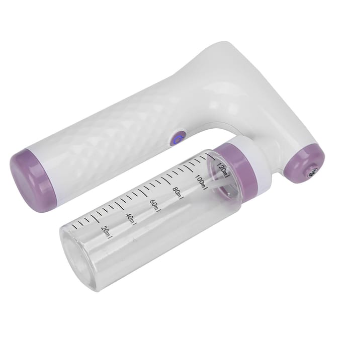 Handheld Airbrush Sunless Tanning Airbrush Huishoudelijk USB Oplaadbaar Spray Airbrush 120ml Roze white