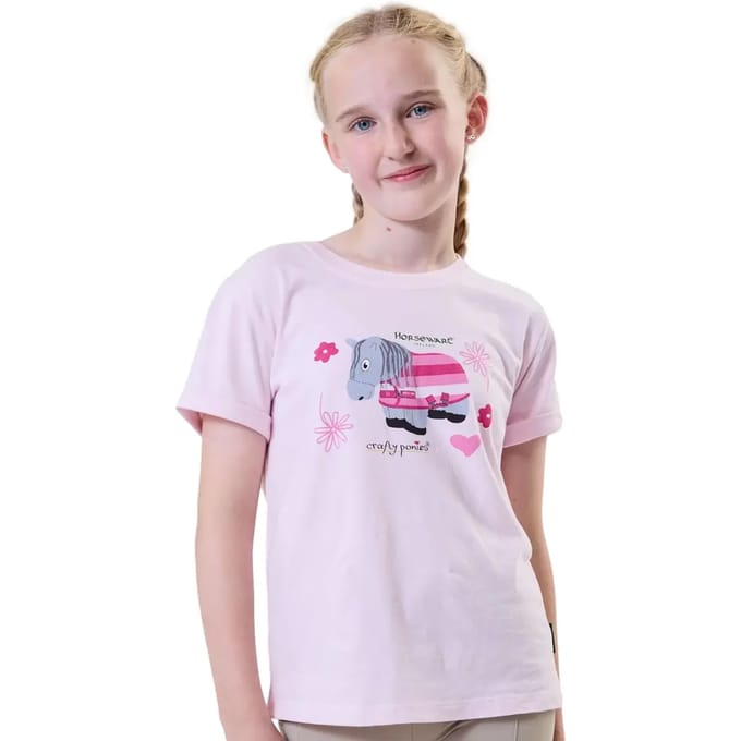 T-shirt meisje Horseware Crafty