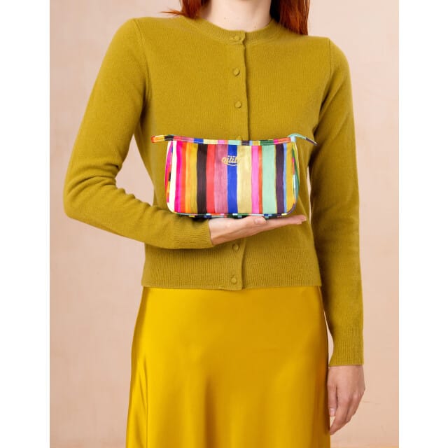 Oilily Calan Cosmetic Bag- maatOne size Creme de Menthe