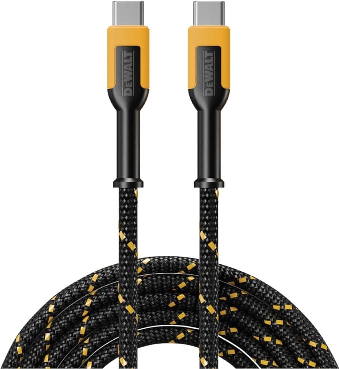 DeWALT 100W USB-C naar USB-C kabel - 183cm