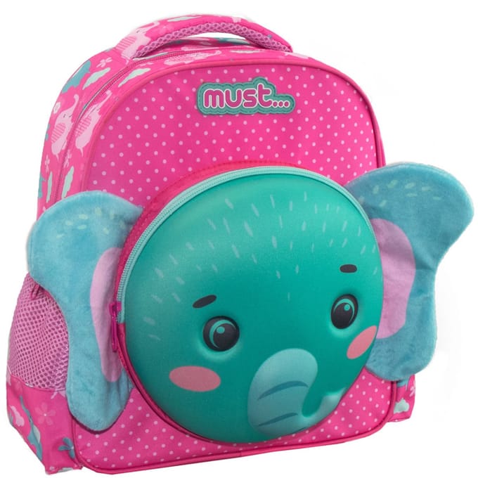 Must Rugzak Olifant - 31 x 27 x 10 cm - Polyester
