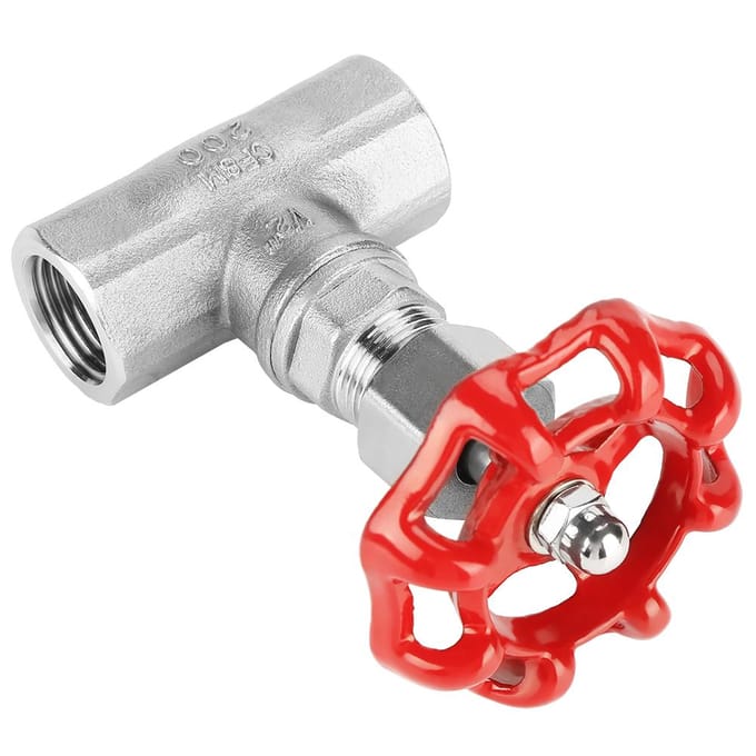 DN15 RVS Schuifafsluiter BSPP G12 Roterende Schuifafsluiter voor Water Olie Gas