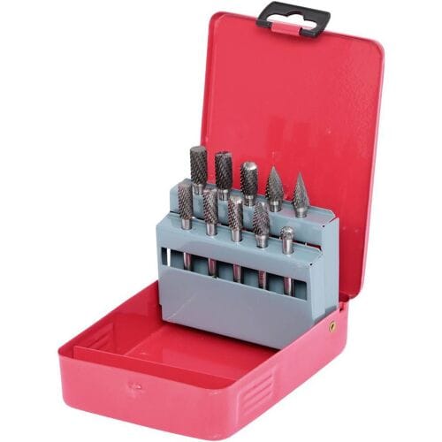 KS Tools 515.3210 Freesstiftset Hardmetaal Schachtdiameter 6 mm