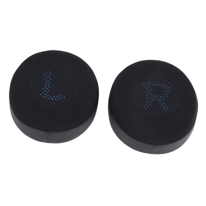 Casque sans fil supra-auriculaire Coussinets d'oreille Compatibles avec 45h Evolve2 65 MS/UC Evolve2 40 UC/MS Coussinets d'oreille Coussinets de remplacement black