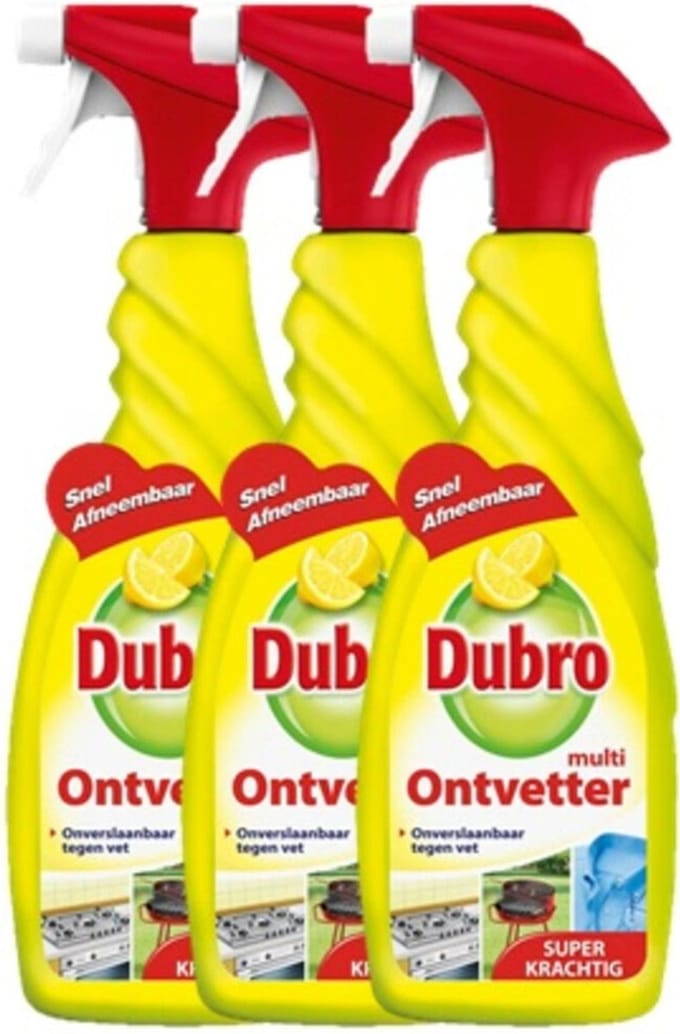 Dubro Multi Ontvetter Spray 3 x 650 ml