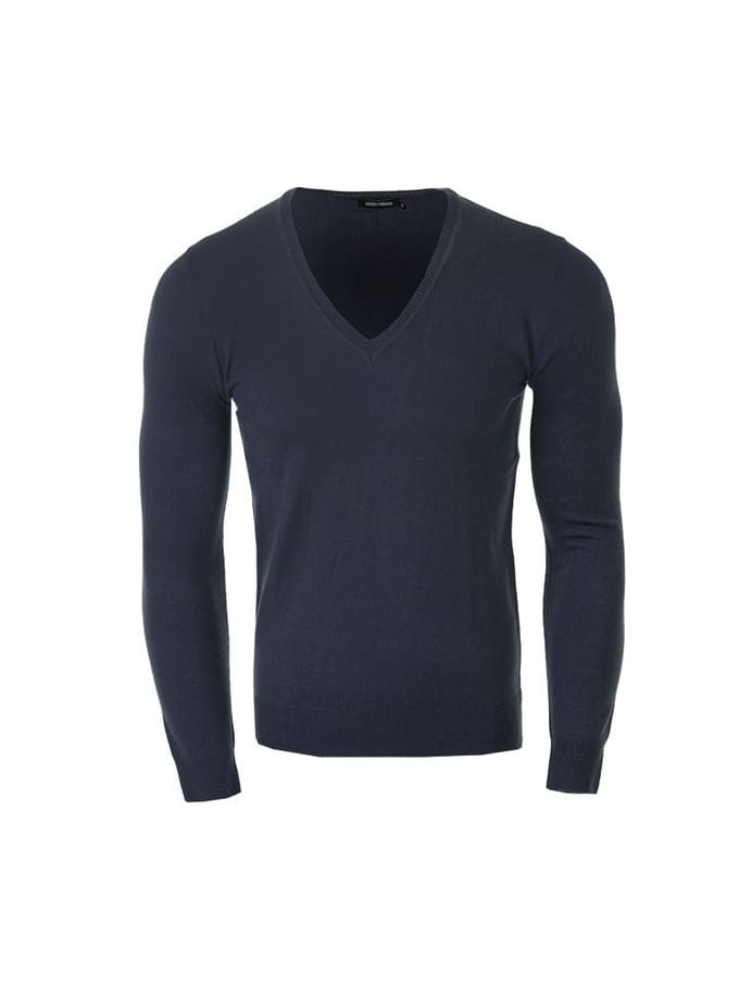 Antony Morato stoppen V-Neck Mannen blauw