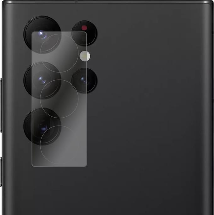 Camera Lens Protector - Geschikt voor Samsung Galaxy S22 Ultra - Extra Sterk - Gehard Glas - Camera Screenprotector - Beschermglas - Tempered Glass - Screen Protector
