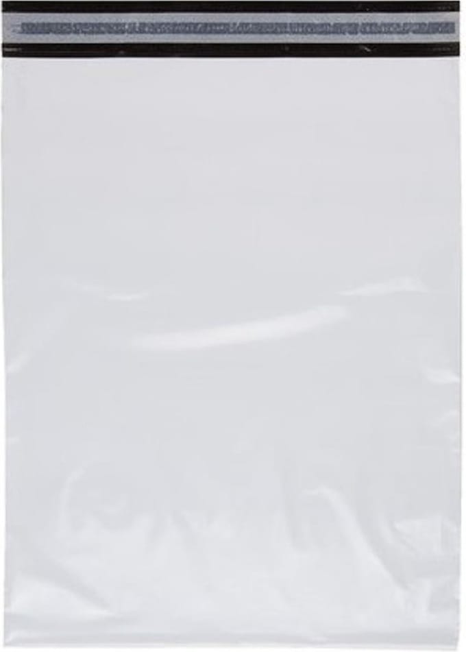 20 stuks - Verzendzakken (XL) 550 x 650 mm – 50 micron (kleding webshop)