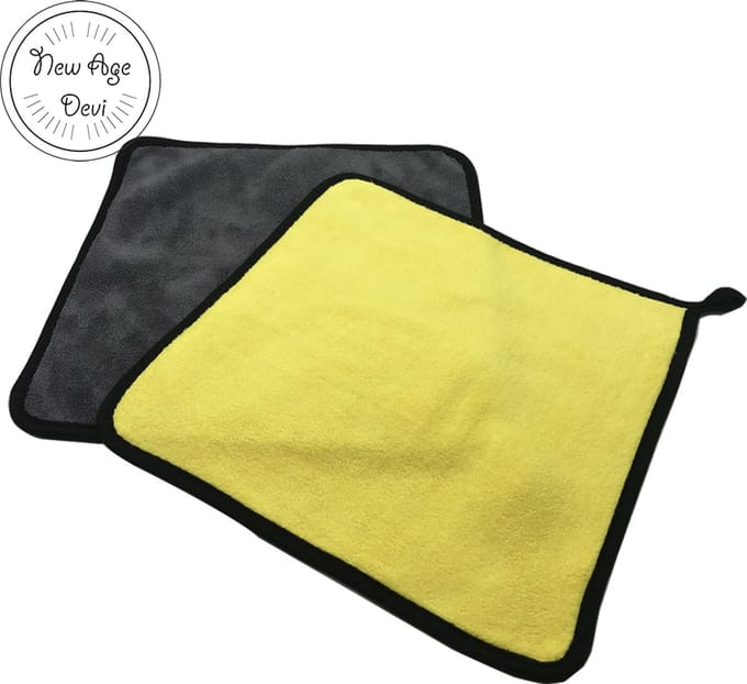 Microvezel autodoek - Autopoetsdoek - Auto schoonmaken - Microvezeldoek - Droogdoek - 30/30cm