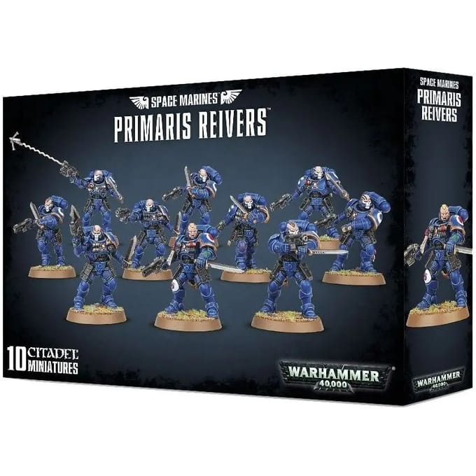 Set van 10 figuurtjes van 228 stuks Games Workshop Warhammer 40k - Space Marine Primaris Reivers