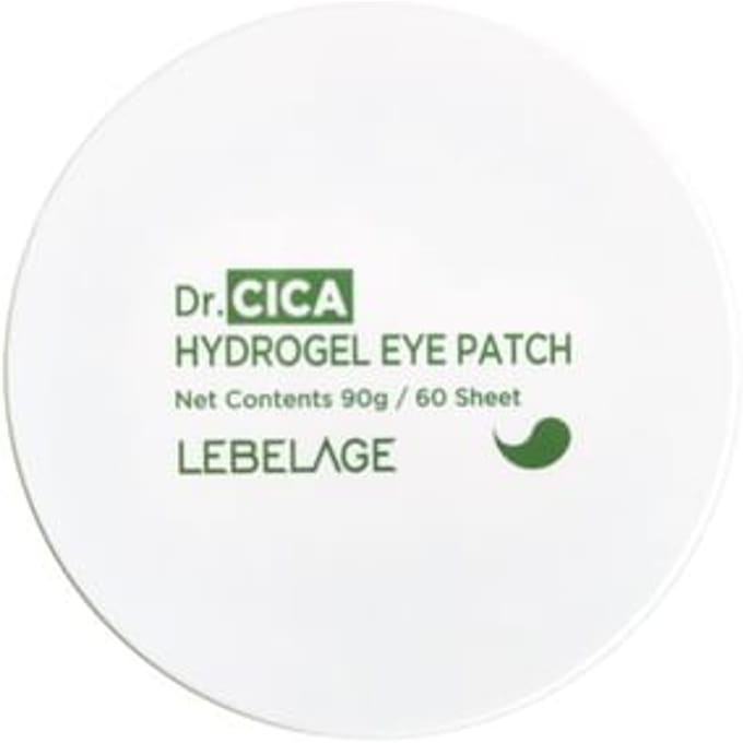 LEBELAGE Dr. Cica Hydrogel Oogmasker 90g 60 patches white