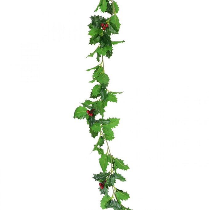 Kerstslinger kunsthulst Ilex slinger 160cm