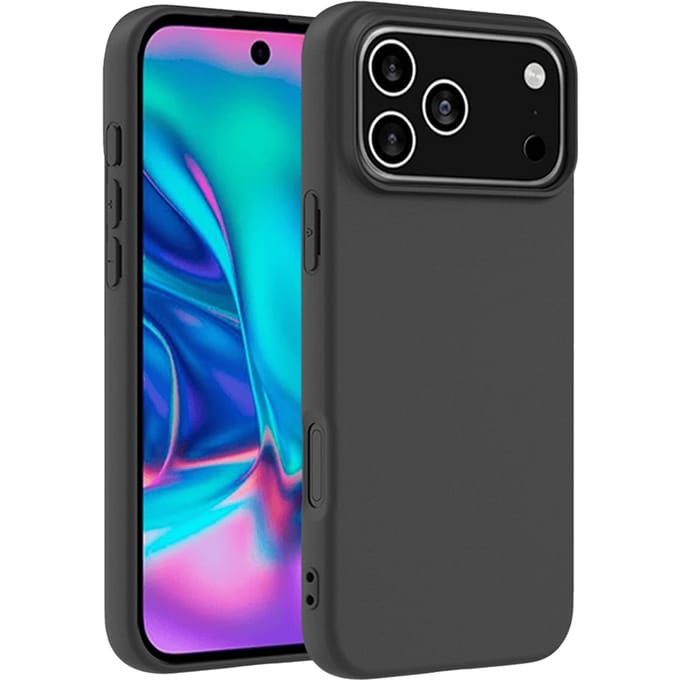 CaseBody Apple iPhone 17 Pro Max Slim-Fit Backcover Zwart