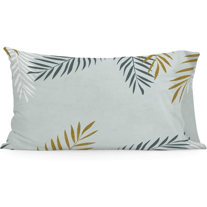Set van 2 kussenslopen Foliage Mint | Blanc