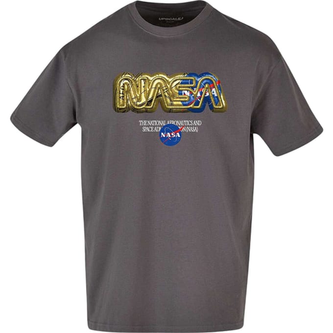 Mister Tee Nasa Hq Oversized T-shirt Beige