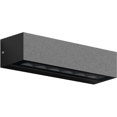KS Verlichting Score Muurlamp Zwart Medium