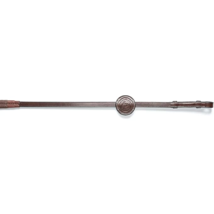 Rubberen paardenteugels Trust Samorin 1/2"