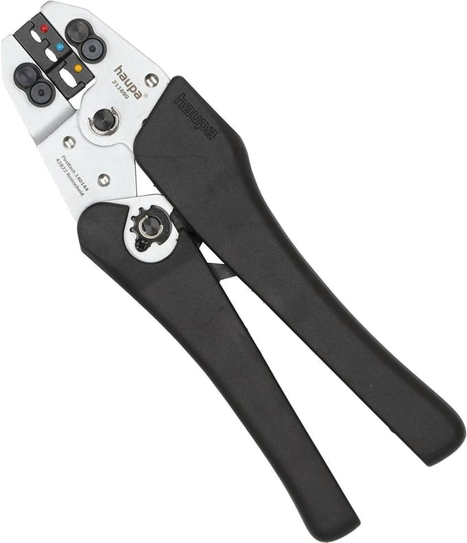 HAUP perskabelschoentang, 0.5 - 16mm\xb2, uitv/bed hand, persvorm univ