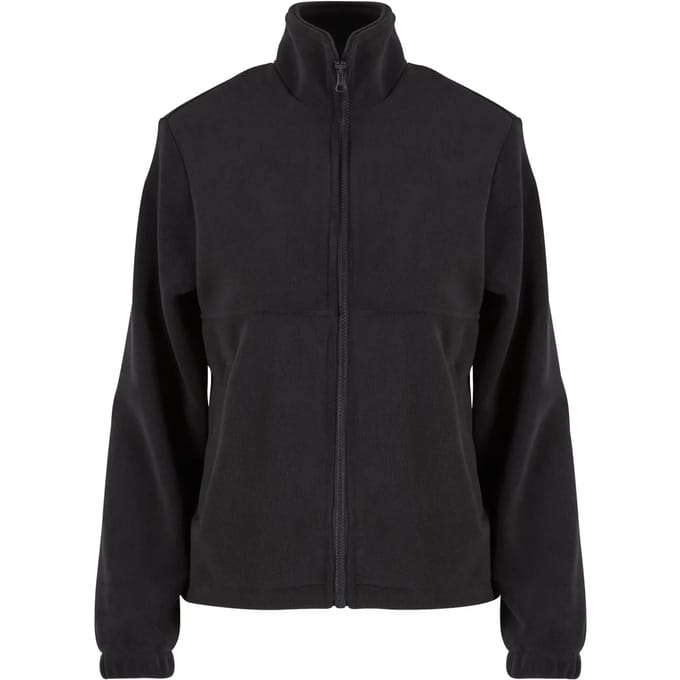 Urban Classics Dubbel Polar Fleece Dames Fleece - zwart - L