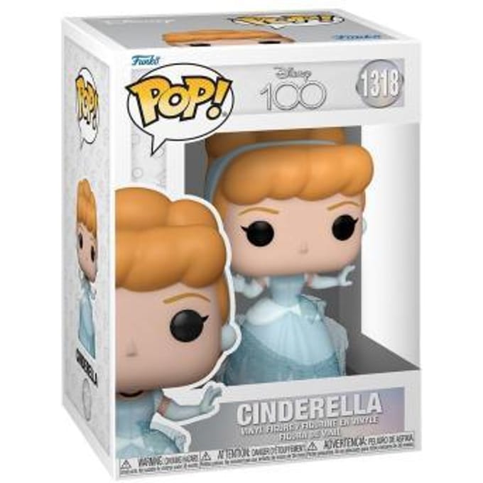 Funko Cinderella Verzamelfiguur Disney's 100th Anniversary POP! Cinderella 9 cm Multicolours