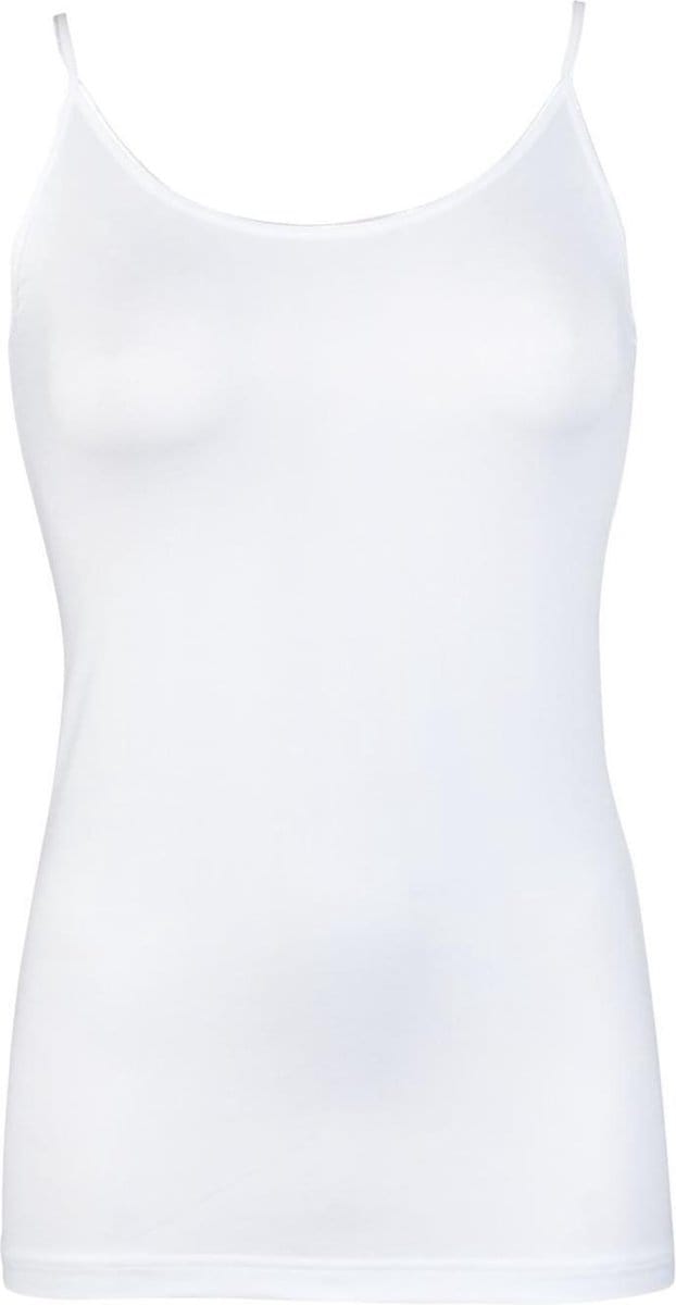 RJ Pure Color Dames Spaghetti Top Wit S