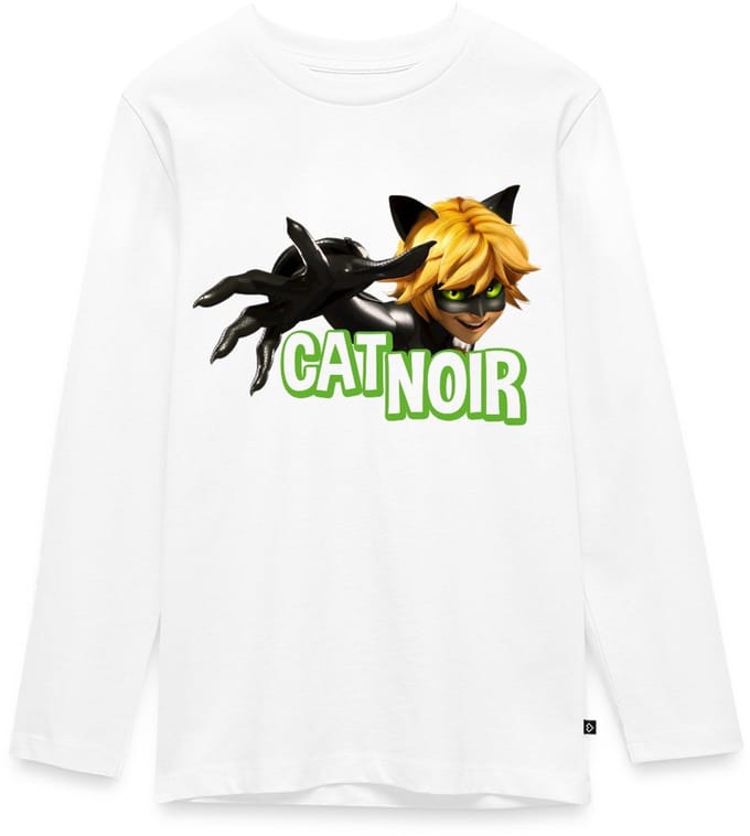 Miraculous Cat Noir Adrien Premium T-Shirt Tiener Lang