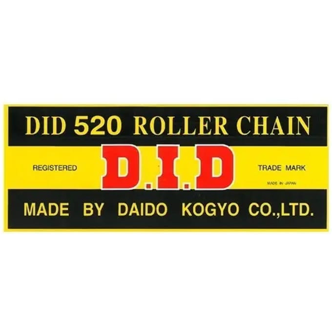 Motorfiets rolketting D.I.D 520(B&B) X 76 Mail. Rj