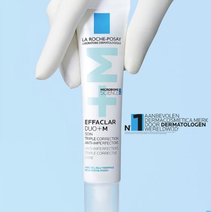 La Roche Posay Effaclar Duo Dual Action Acne Treatment 2x40ml