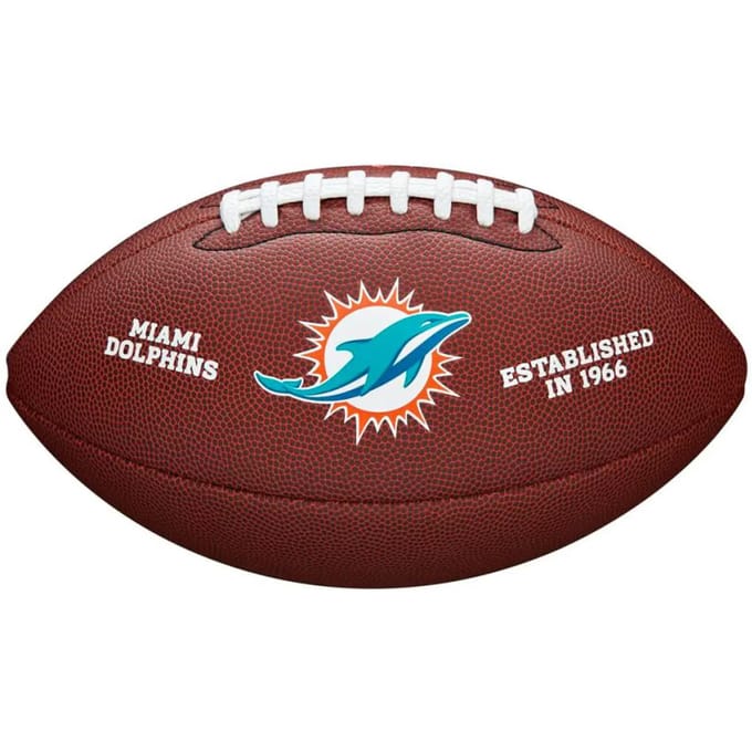 American football bal Wilson Dolphins NFL Licensed