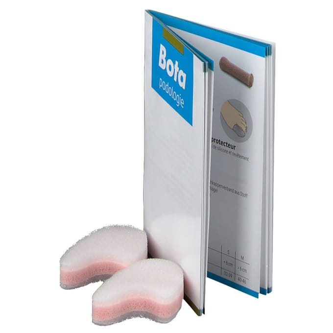 Bota Podo 44 Teenspreider Schuim Wit-Roze Medium 1 Tenenspreider
