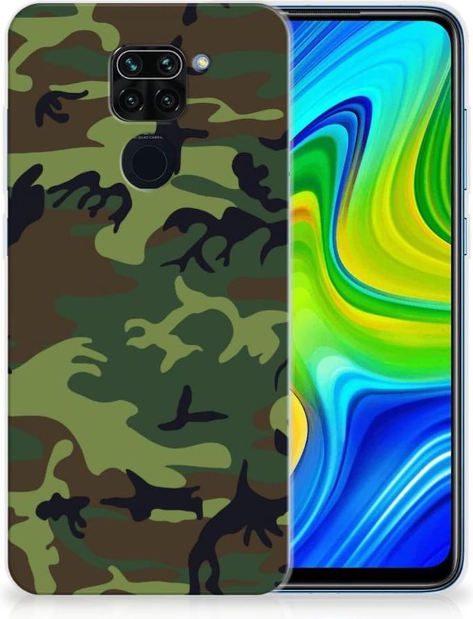 Xiaomi Redmi Note9 TPU bumper Army Dark