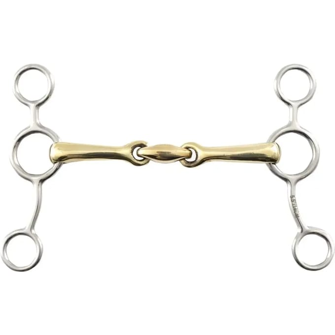 Pelham paard messing met mondstuk Premier Equine