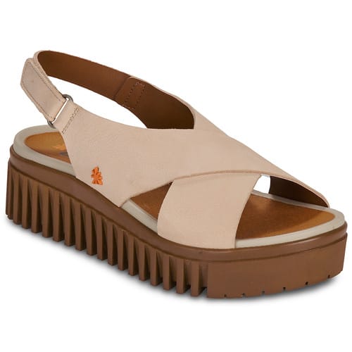 Sandalen met sleehak Art BRIGHTON