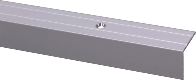 Trapprofiel Geanodiseerd Aluminium - Zilver - 24x20mm