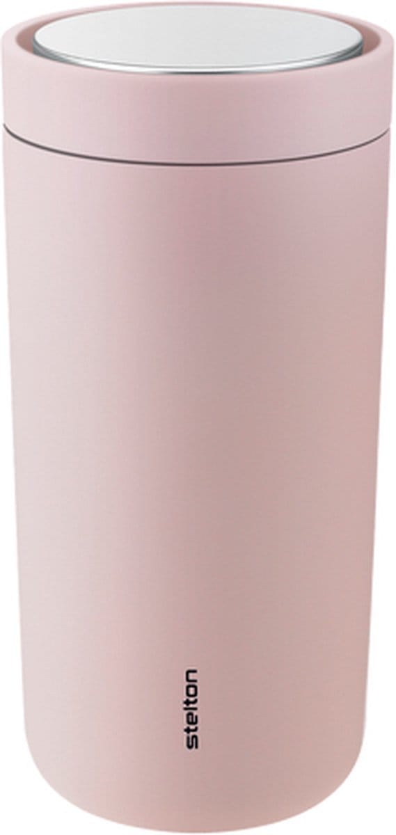 Stelton To-Go Click Vacuum Insulated Cup 0.4 L - Pink