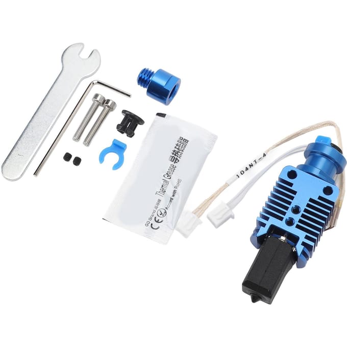 3D Printer Hotend Kit Hittebestendig Hoge Snelheid Printen Hot End Kit voor Ender 3 V2 Pro white