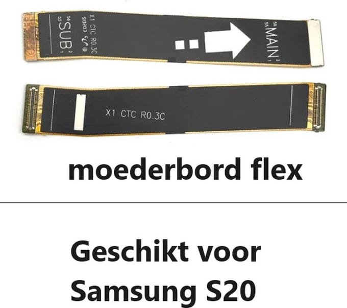 Samsung Galaxy S20 Moederbord Connector Flex Kabel