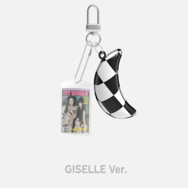 aespa COUSSIN PORTE-CLÉS MY WORLD Porte-clés KPOP IDOL black