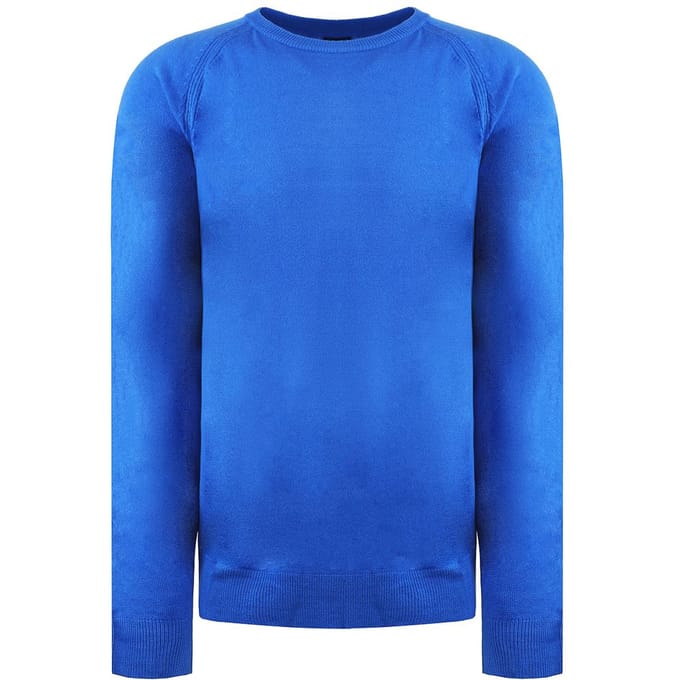 Island Green Raglan Heren Marine Trui