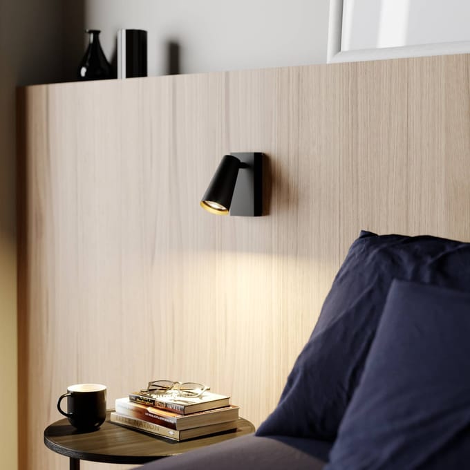 Lucande - buitenspot - 1licht - Metaal - H: 13 cm - GU10 - zwart, goud