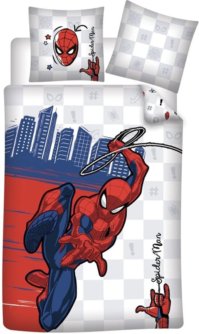 Spiderman Dekbedovertrek Shoot! - Katoen 65 x 65 cm