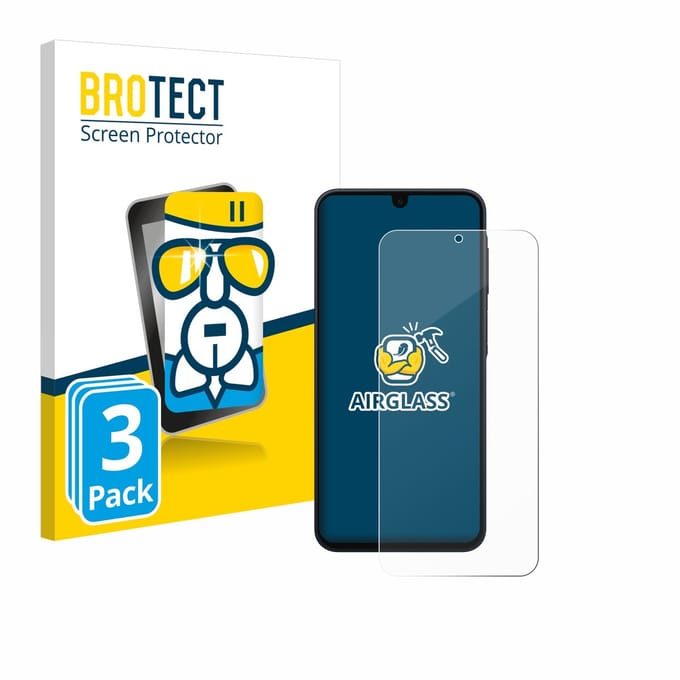 Screenprotector 3 Stuks voor Samsung Galaxy A16 4G / A17 4G Beschermglas transparant